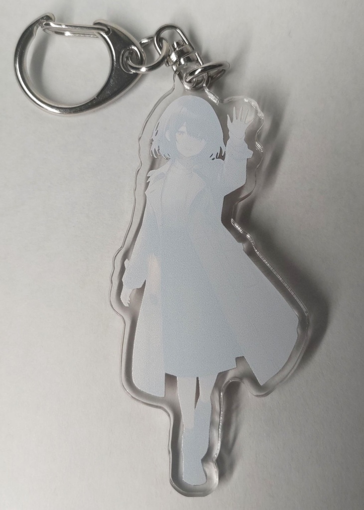 A.I. Art Stock Girl アクリルキーホルダー