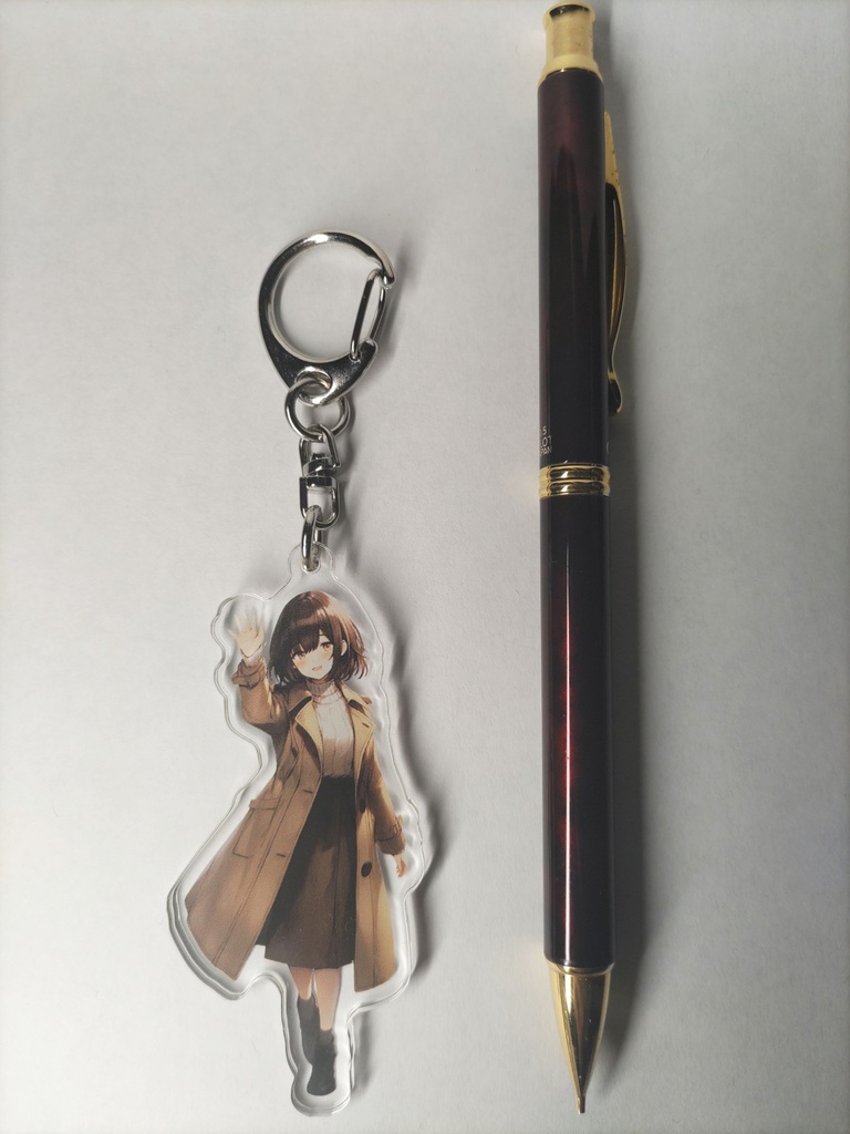 A.I. Art Stock Girl アクリルキーホルダー