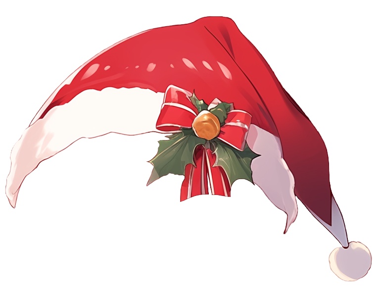 無料【透過素材】クリスマス・サンタ衣装/女性・男性(立ち絵作成用素材)、ケーキ