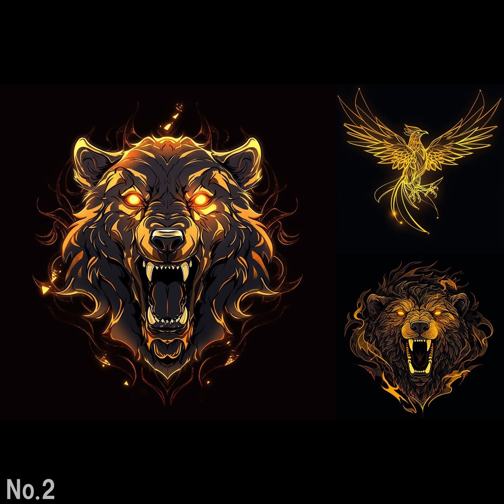 【合成素材】動物・自然(狼,鷹,ベタ,魚,蝶)