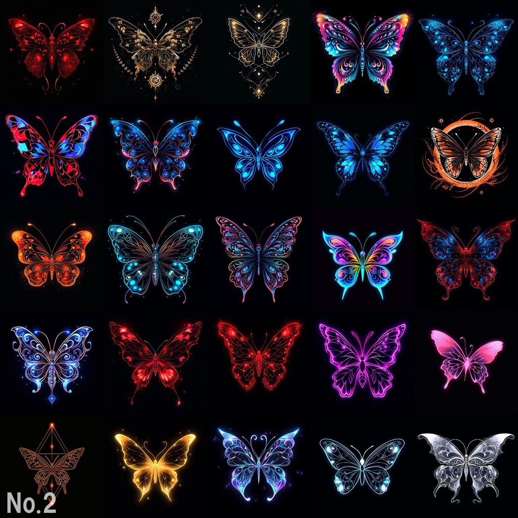 【合成素材】動物・自然(狼,鷹,ベタ,魚,蝶)