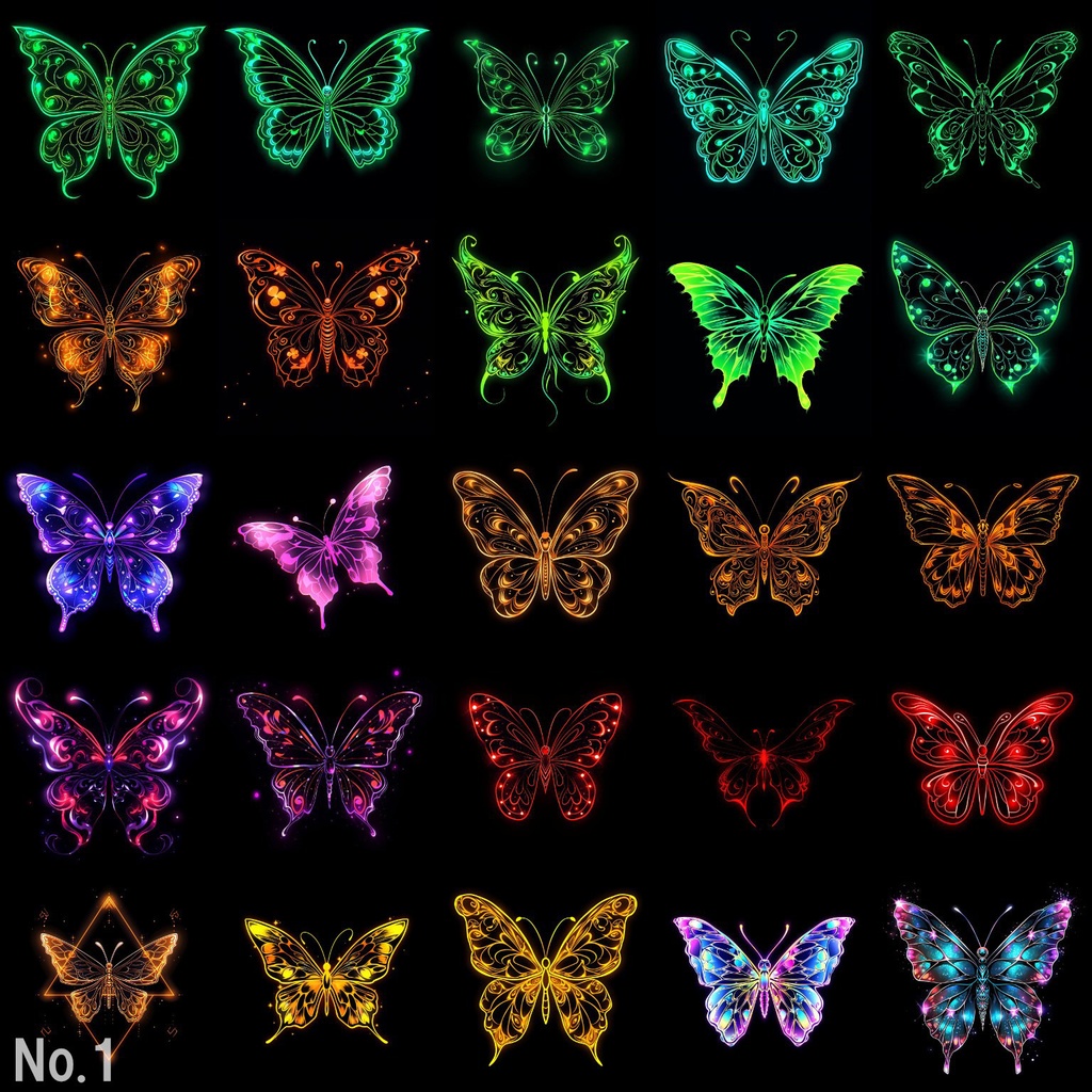 【合成素材】動物・自然(狼,鷹,ベタ,魚,蝶)