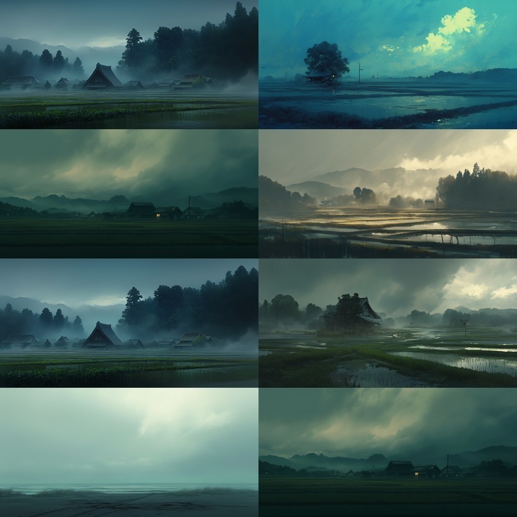 【背景素材】廃村230枚(因習村,田舎,廃墟,トンネル,ホラー系)