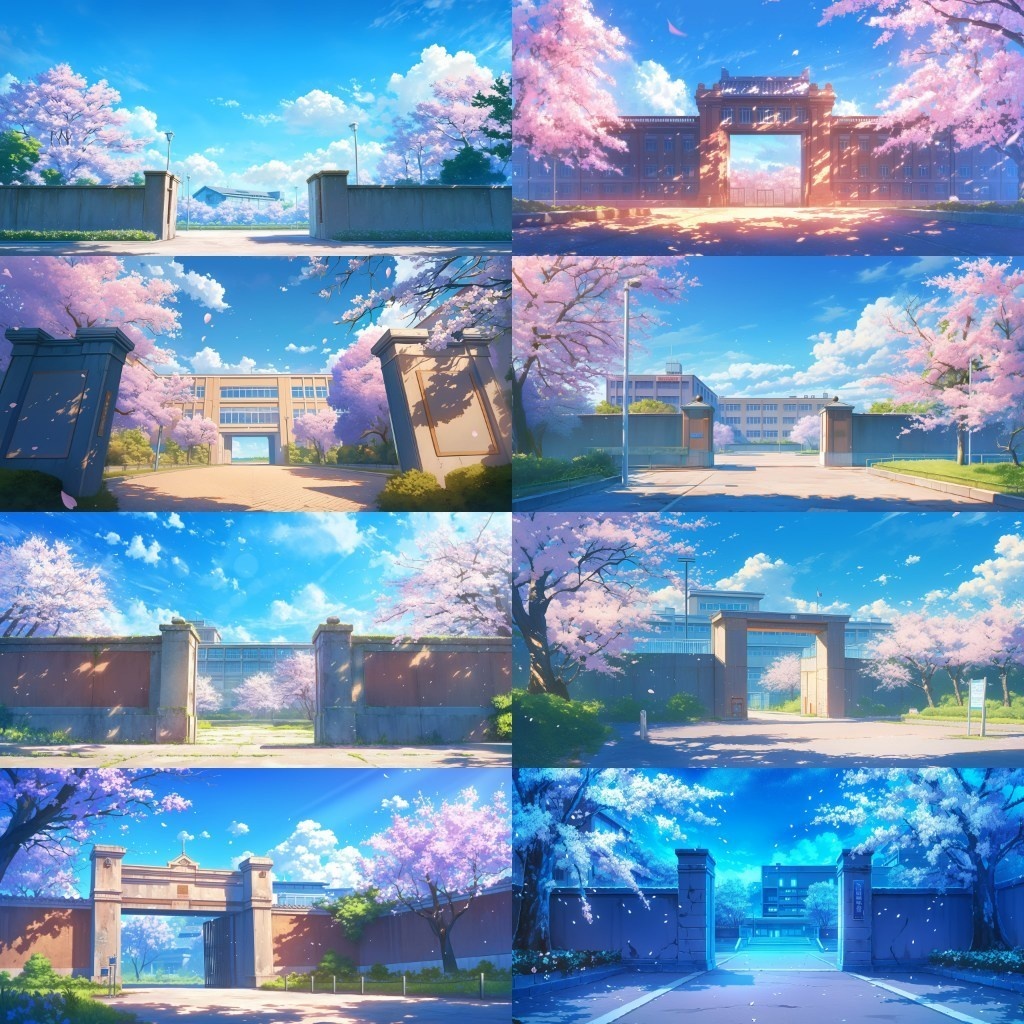 【背景素材】春景色350枚(桜並木,部屋,公園)