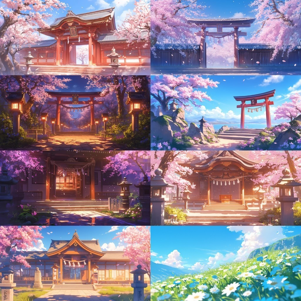 【背景素材】春景色350枚(桜並木,部屋,公園)