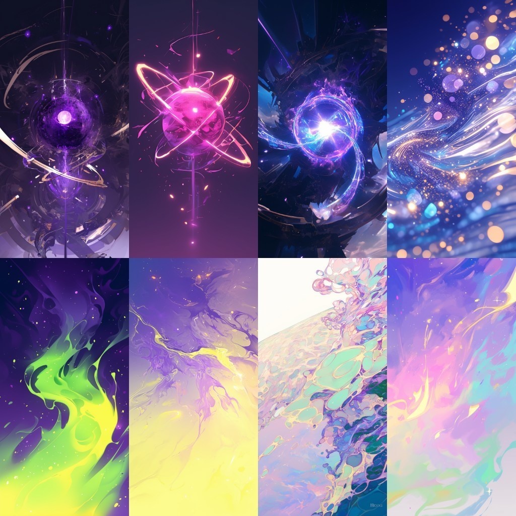 【背景素材】縦型配信背景素材(ステージ,抽象的,水中,CG)