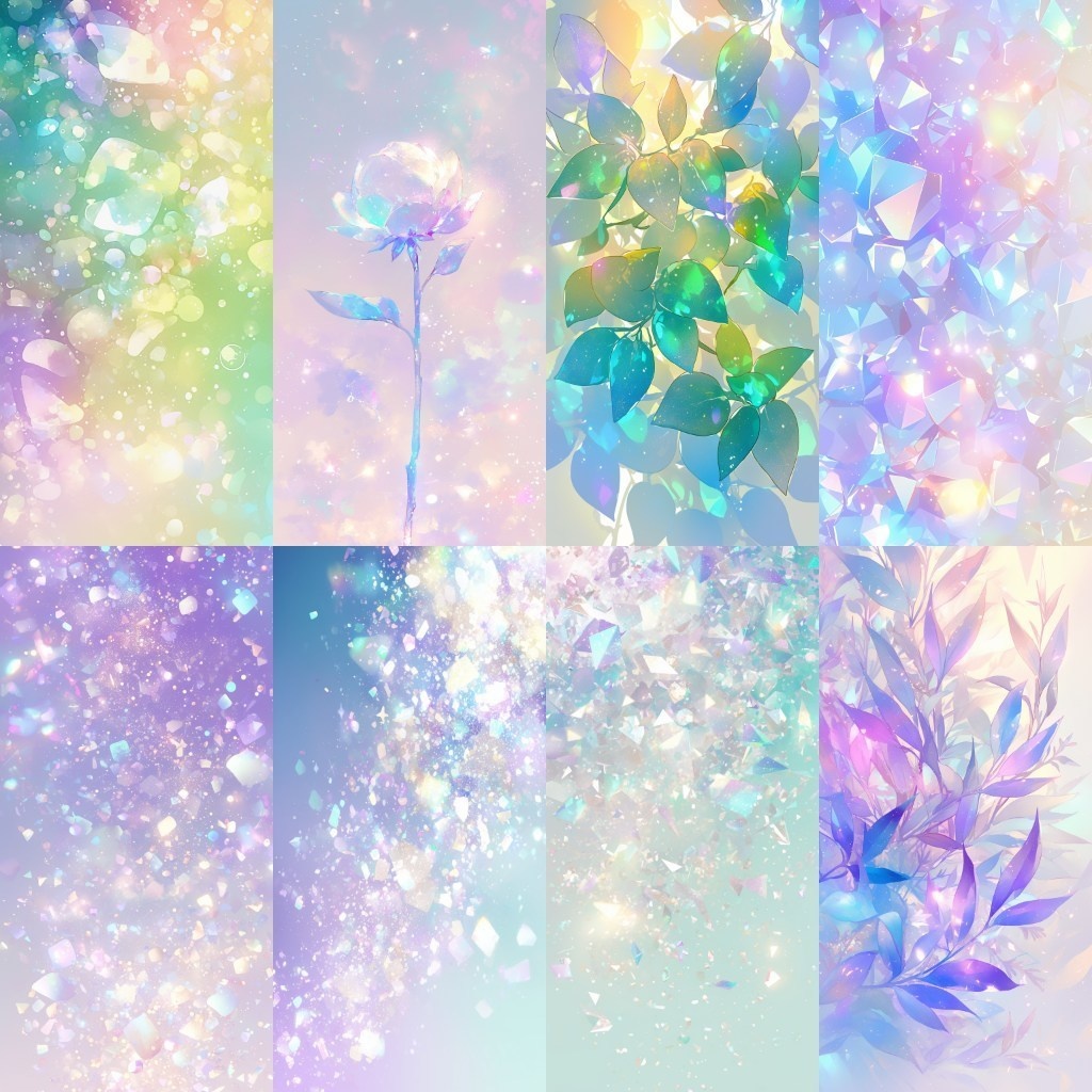 【背景素材】縦型配信背景素材(ステージ,抽象的,水中,CG)