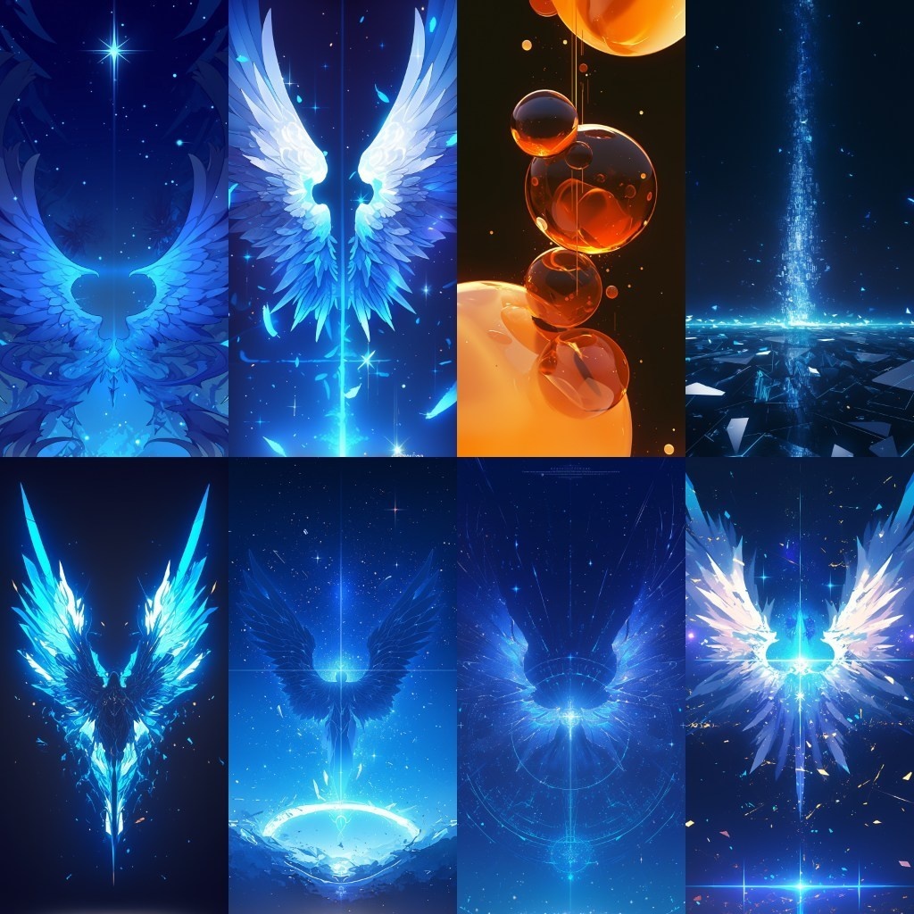 【背景素材】縦型配信背景素材(ステージ,抽象的,水中,CG)