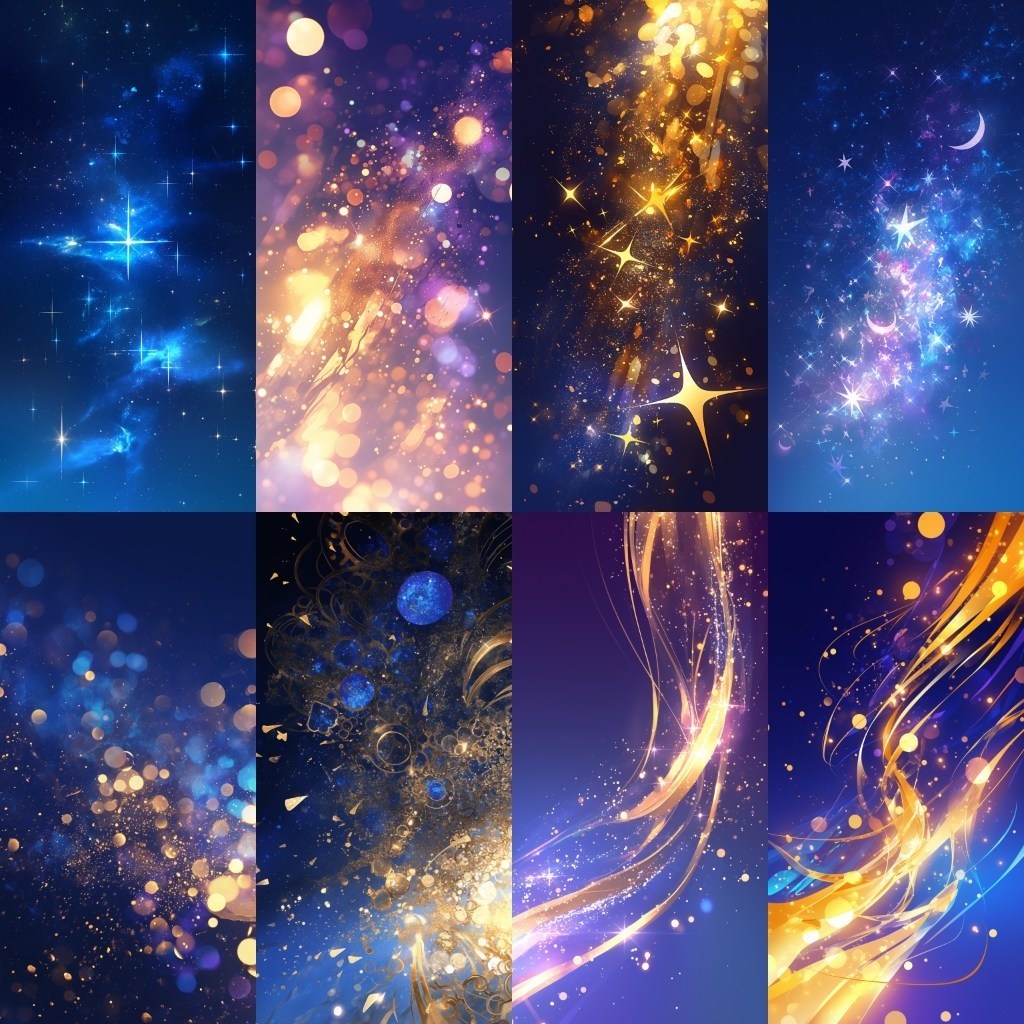 【背景素材】縦型配信背景素材(ステージ,抽象的,水中,CG)