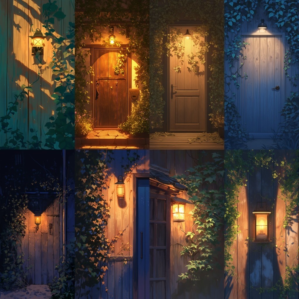 【背景素材】縦型背景集(都会,壁,森,神社,和風)