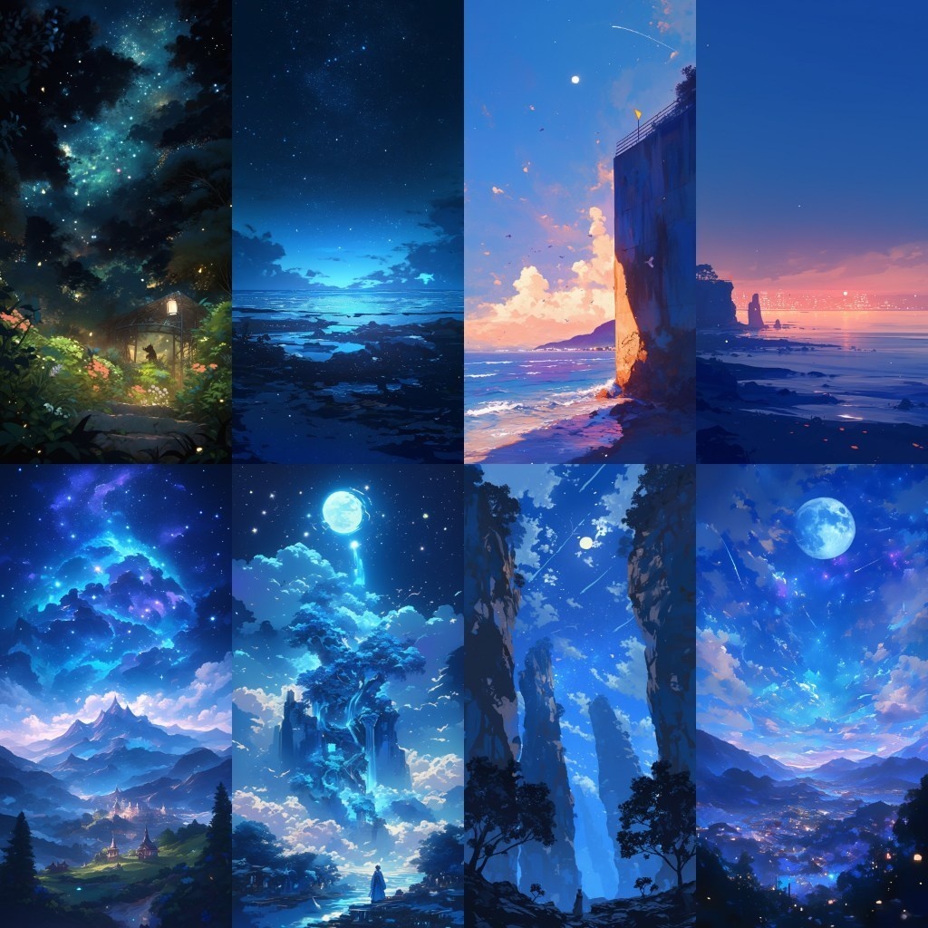 【背景素材】縦型背景集(都会,壁,森,神社,和風)