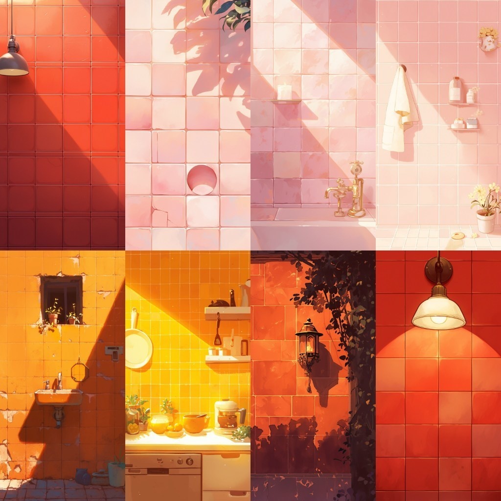 【背景素材】縦型背景集(都会,壁,森,神社,和風)