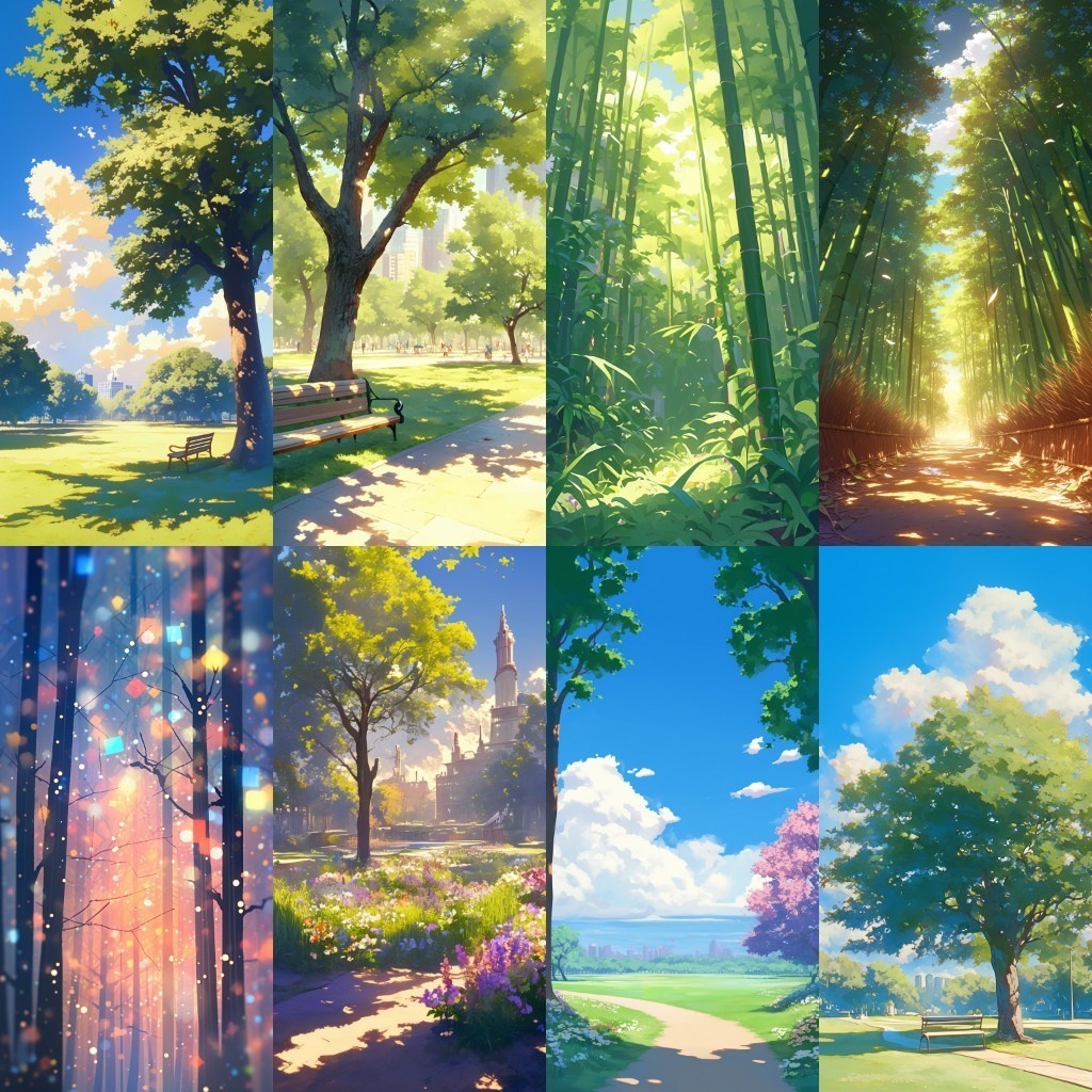 【背景素材】縦型背景集(都会,壁,森,神社,和風)