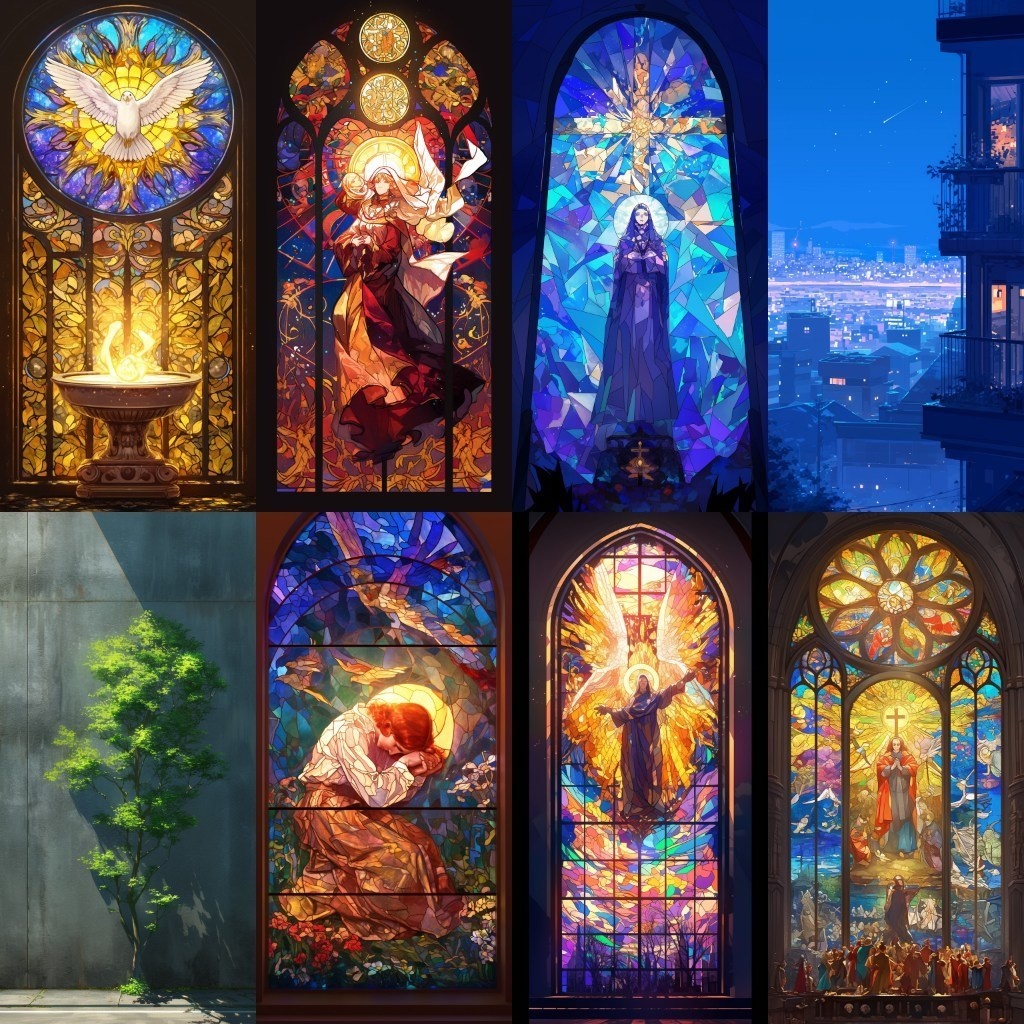 【背景素材】縦型背景集(都会,壁,森,神社,和風)