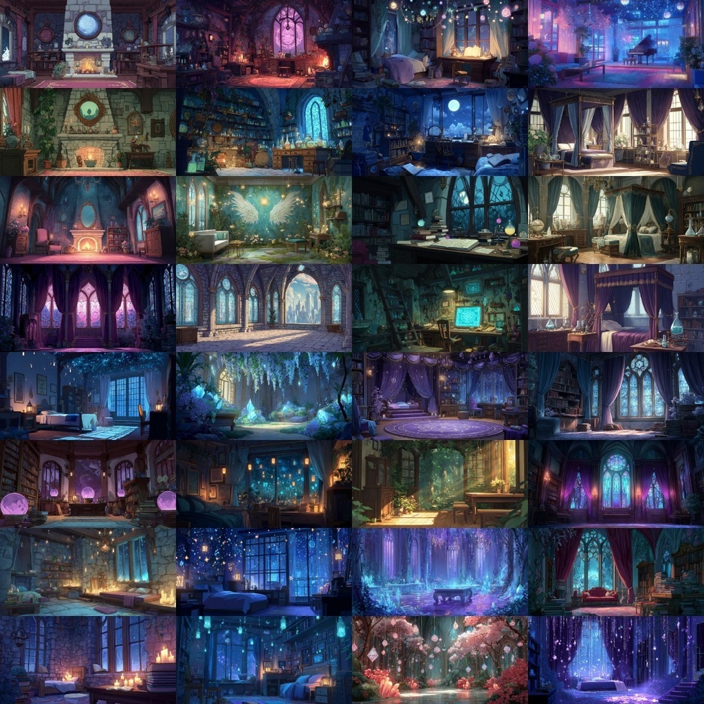 【背景素材】部屋400枚(Vol.2 植物,水槽,高層階系部屋)