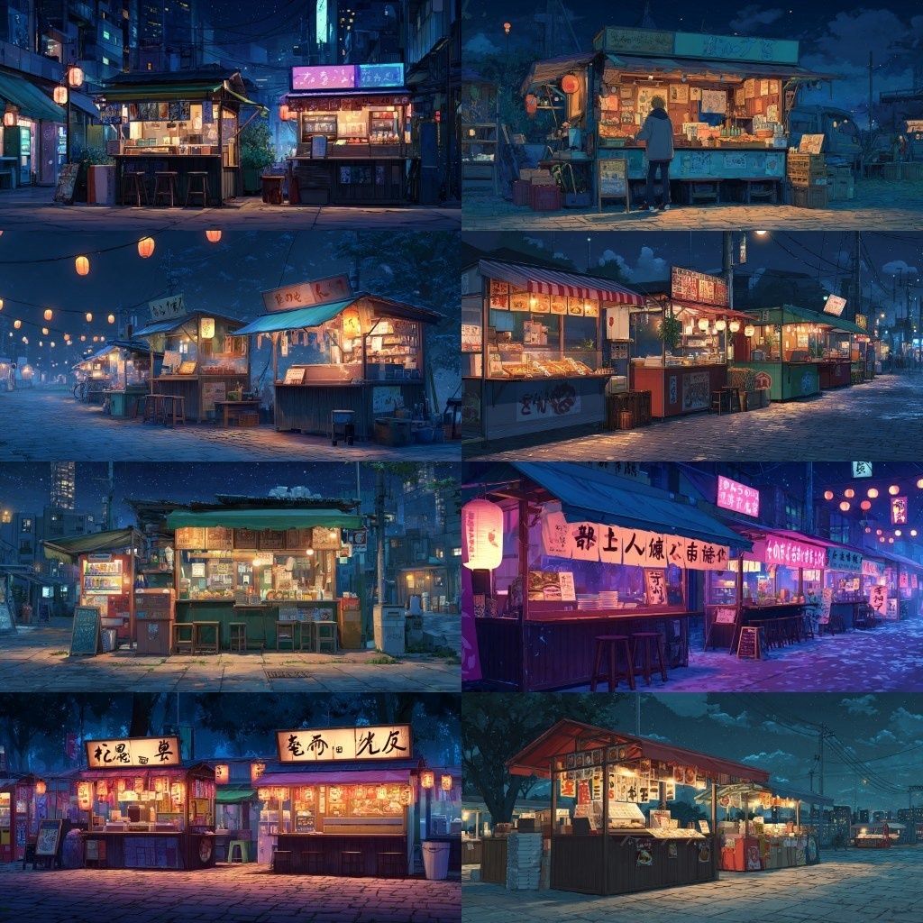 【背景素材】祭り240枚(春・夏・秋祭り,花火大会,屋台)