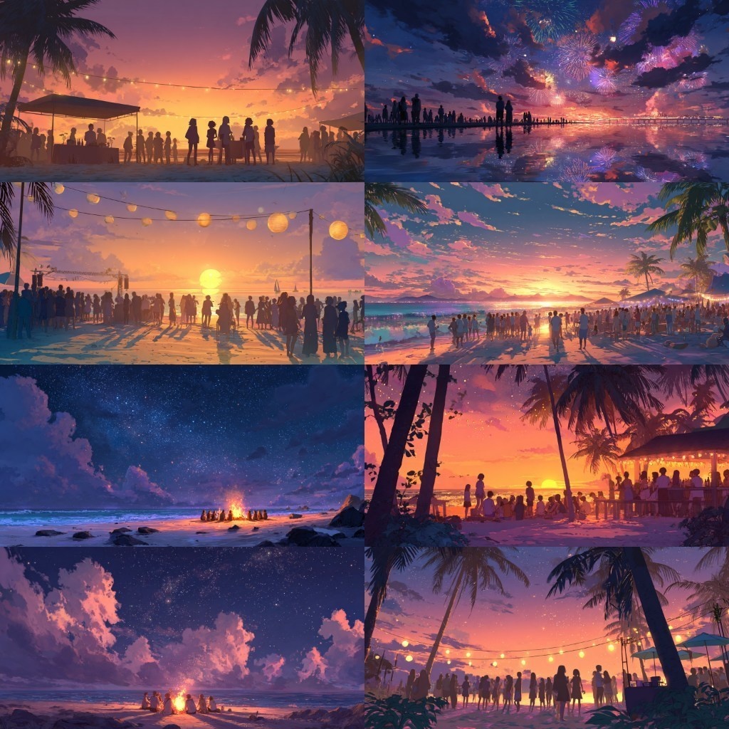 【背景素材】祭り240枚(春・夏・秋祭り,花火大会,屋台)