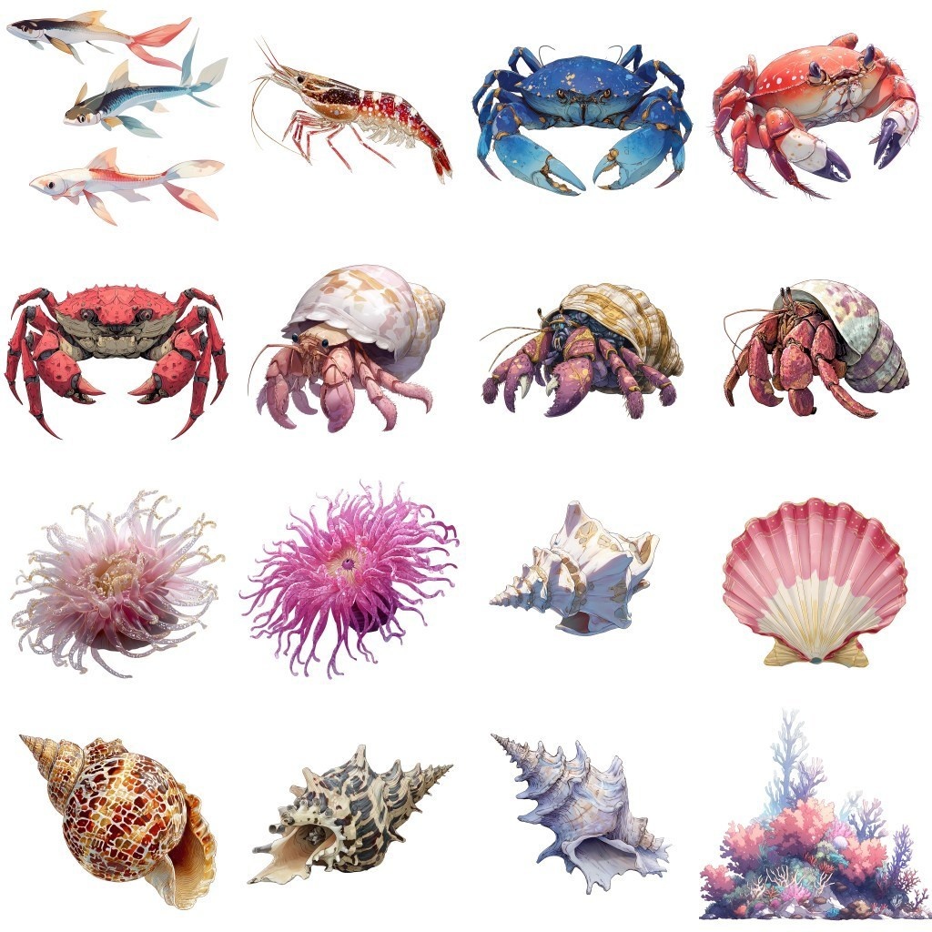 【透過素材】魚・水生生物 210枚