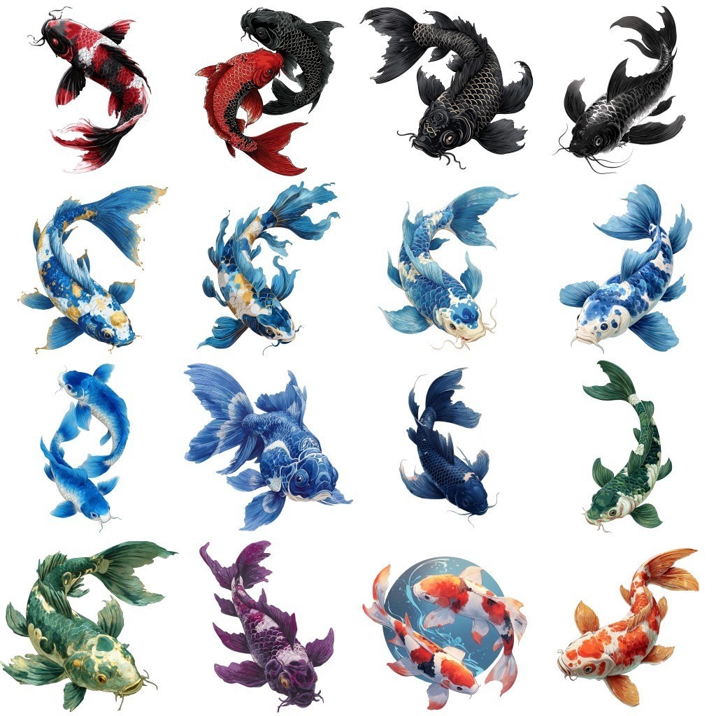 【透過素材】魚・水生生物 210枚