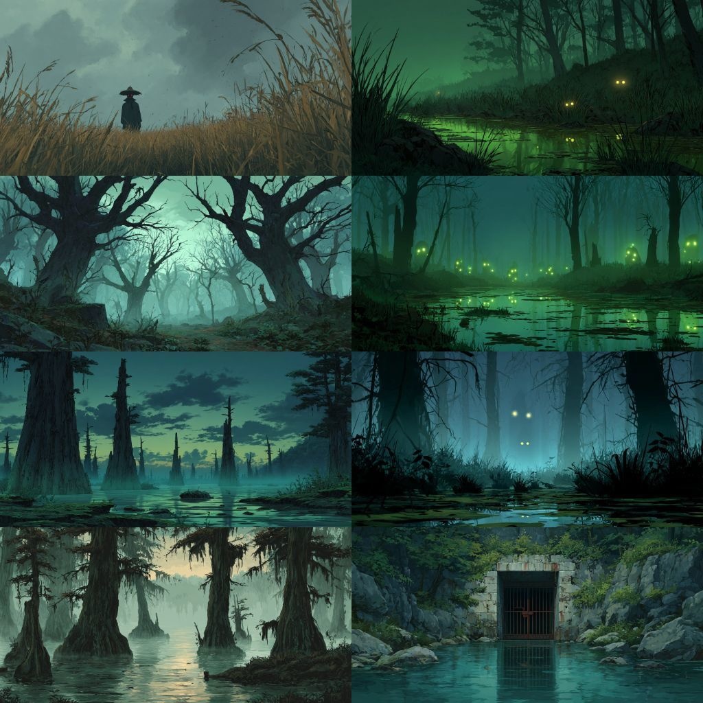 【背景素材】不穏な風景260枚(病院,路地裏,儀式,ホラー系)