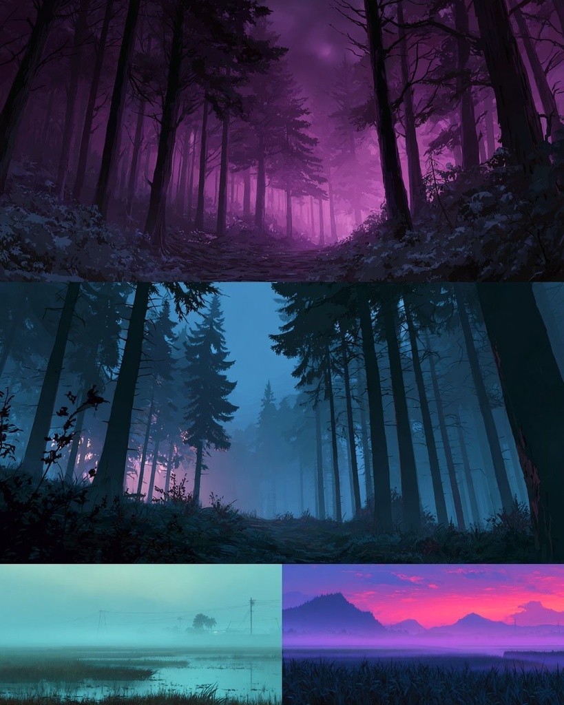 【背景素材】不穏な風景260枚(病院,路地裏,儀式,ホラー系)