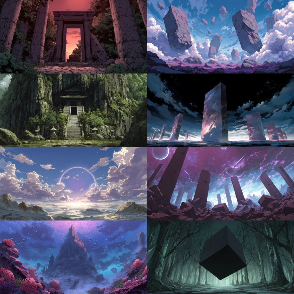 【背景素材】異世界250枚(ファンタジー,ダンジョン,儀式)