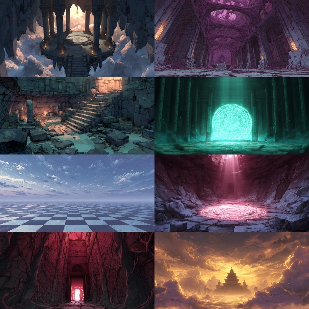 【背景素材】異世界250枚(ファンタジー,ダンジョン,儀式)