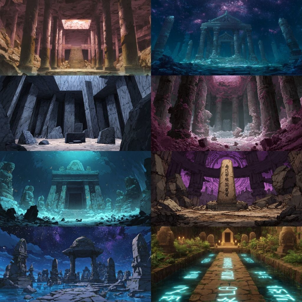 【背景素材】異世界250枚(ファンタジー,ダンジョン,儀式)