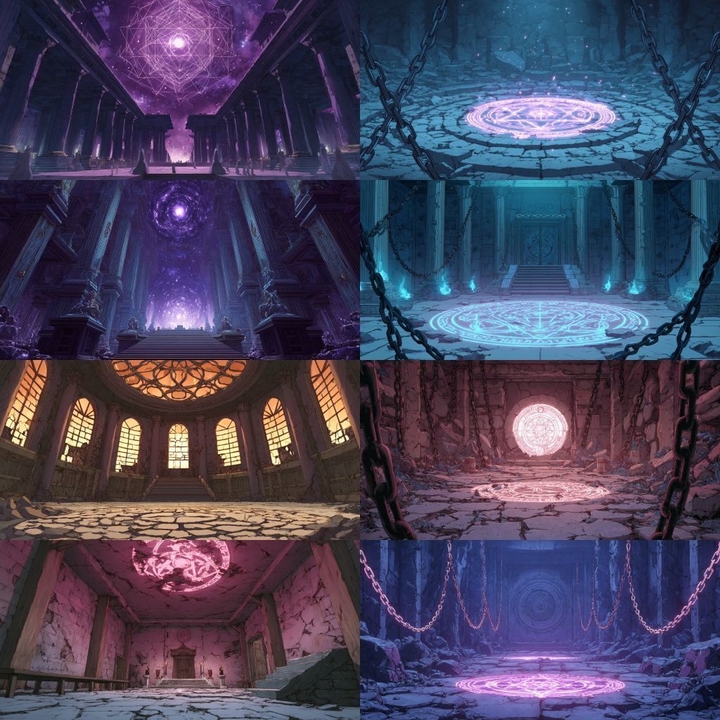 【背景素材】異世界250枚(ファンタジー,ダンジョン,儀式)