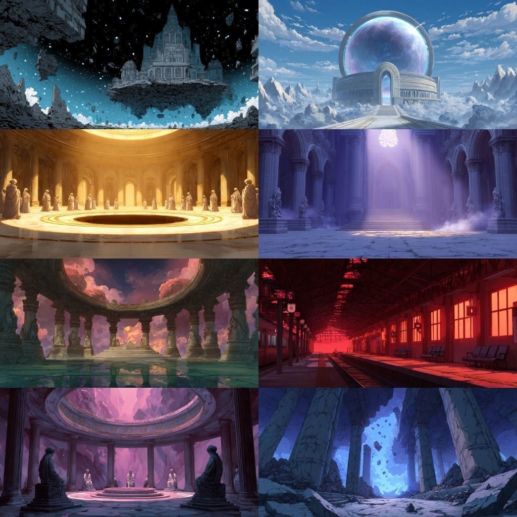 【背景素材】異世界250枚(ファンタジー,ダンジョン,儀式)