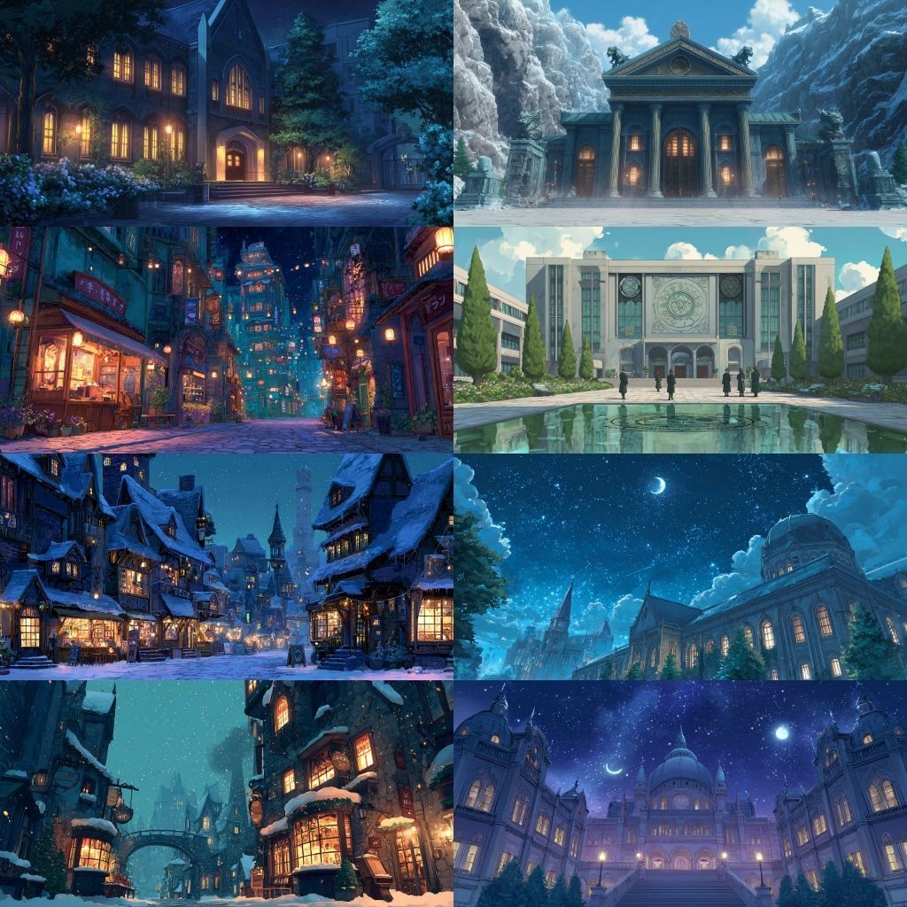 【背景素材】魔法学校250枚(教室,談話室,校長室,城,ショップ)