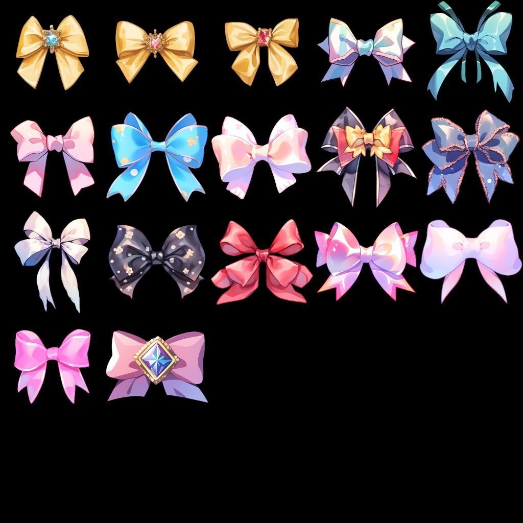 【透過素材】宝石540枚