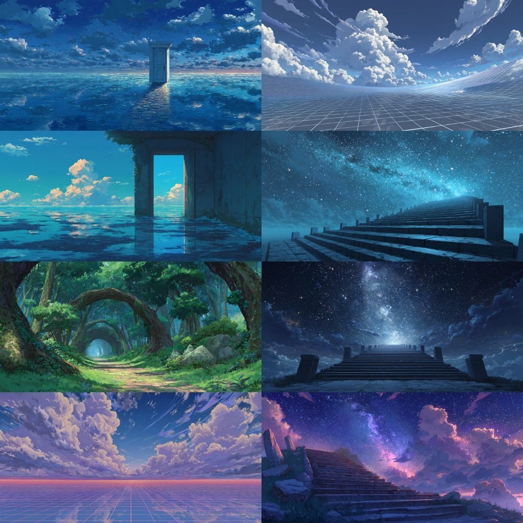 【背景素材】奇景250枚