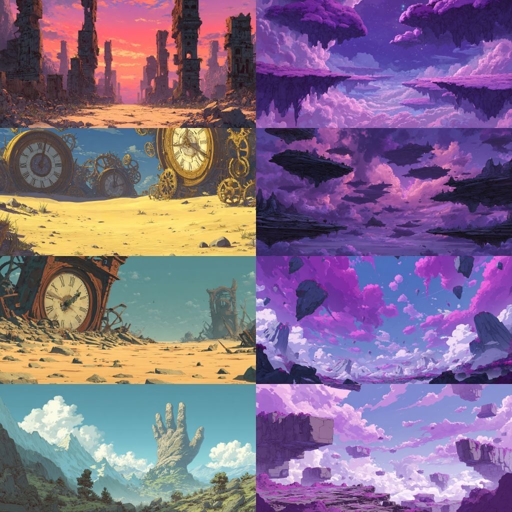【背景素材】奇景250枚