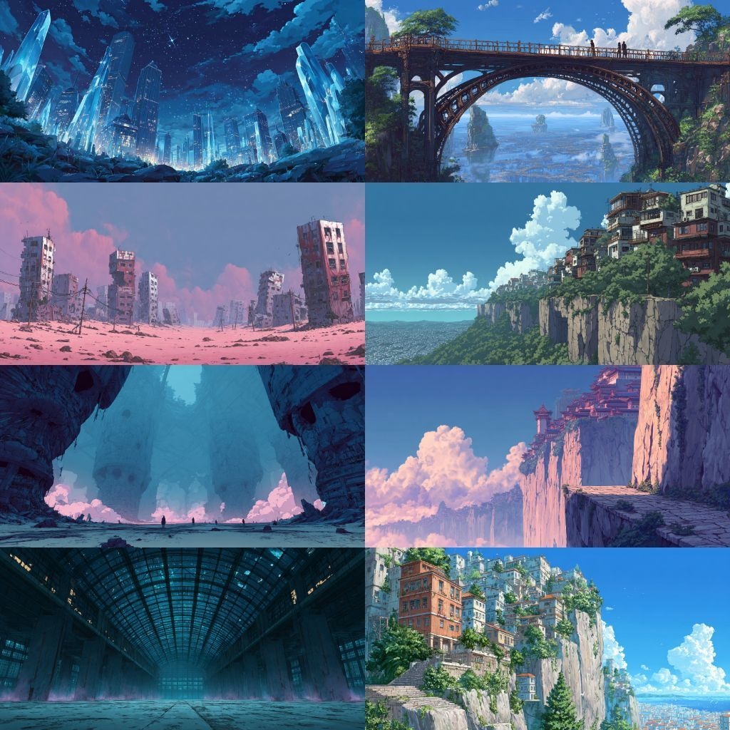 【背景素材】奇景250枚
