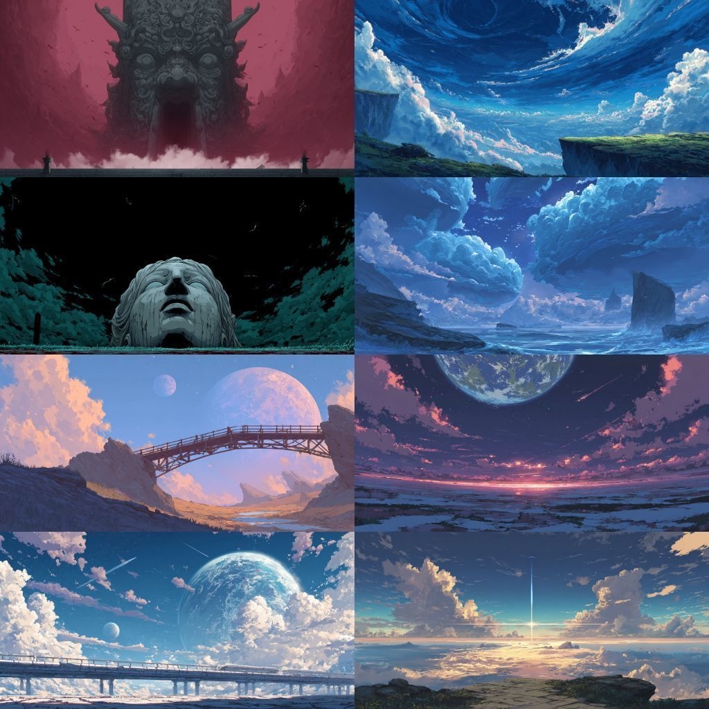 【背景素材】奇景250枚