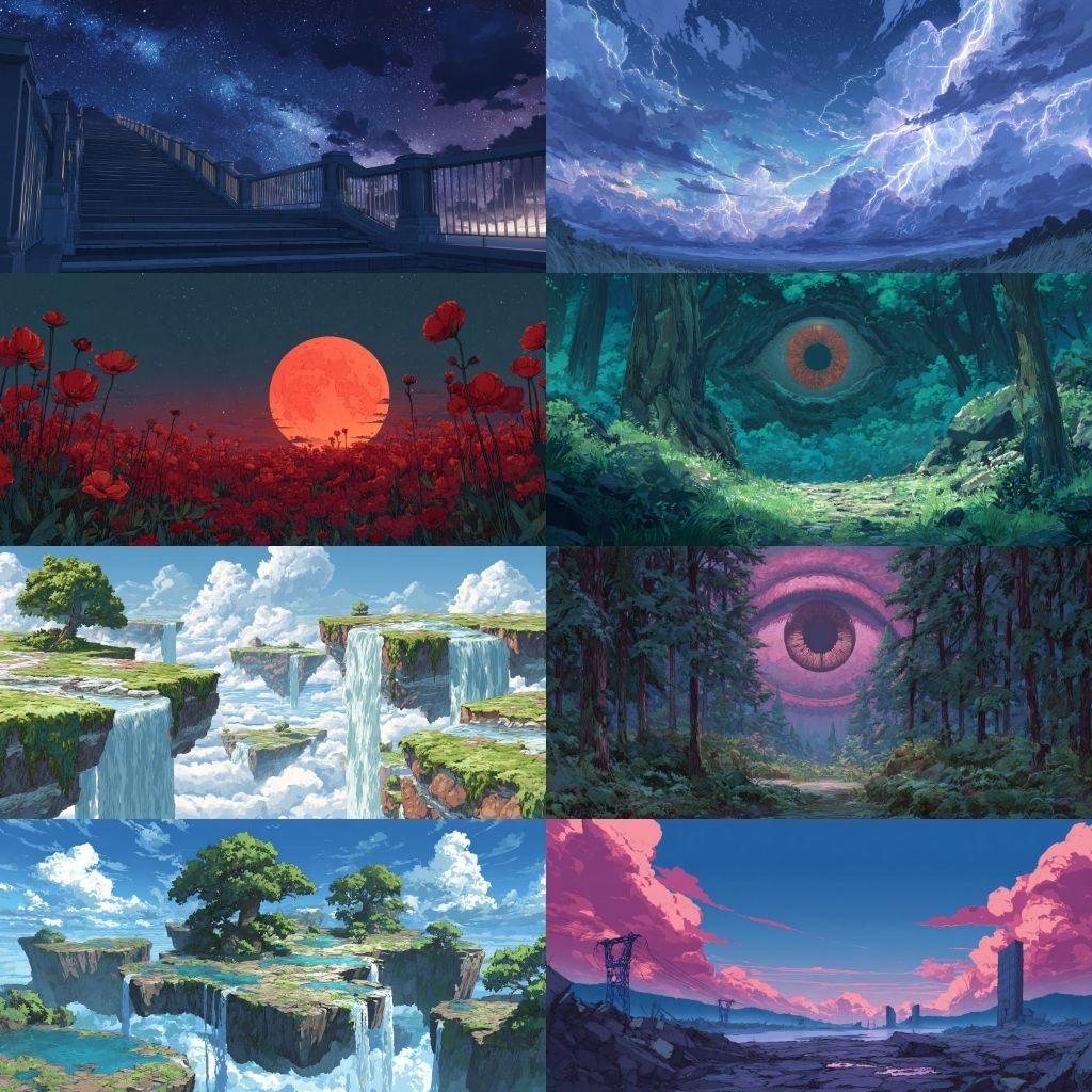 【背景素材】奇景250枚