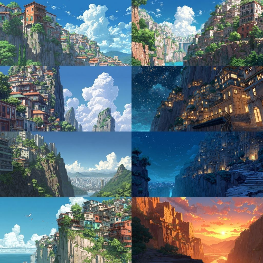 【背景素材】奇景250枚