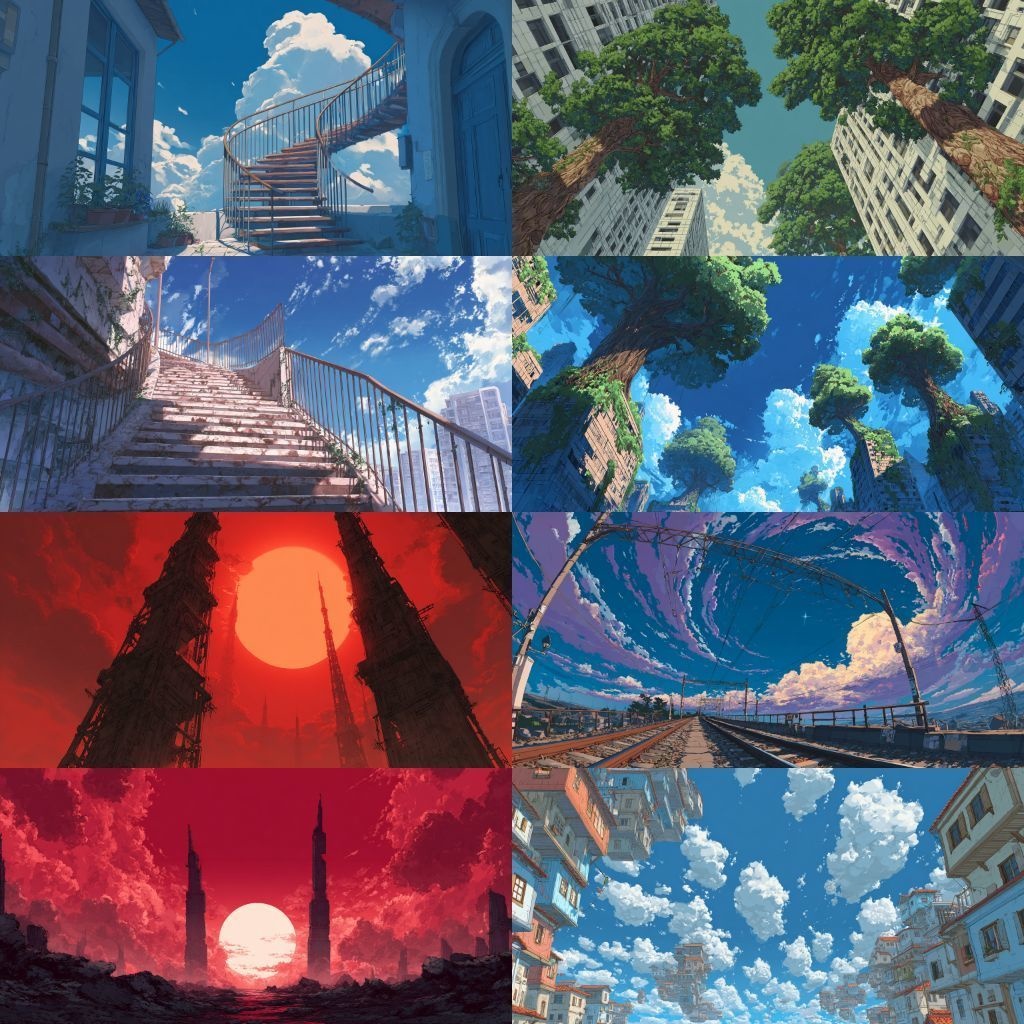 【背景素材】奇景250枚