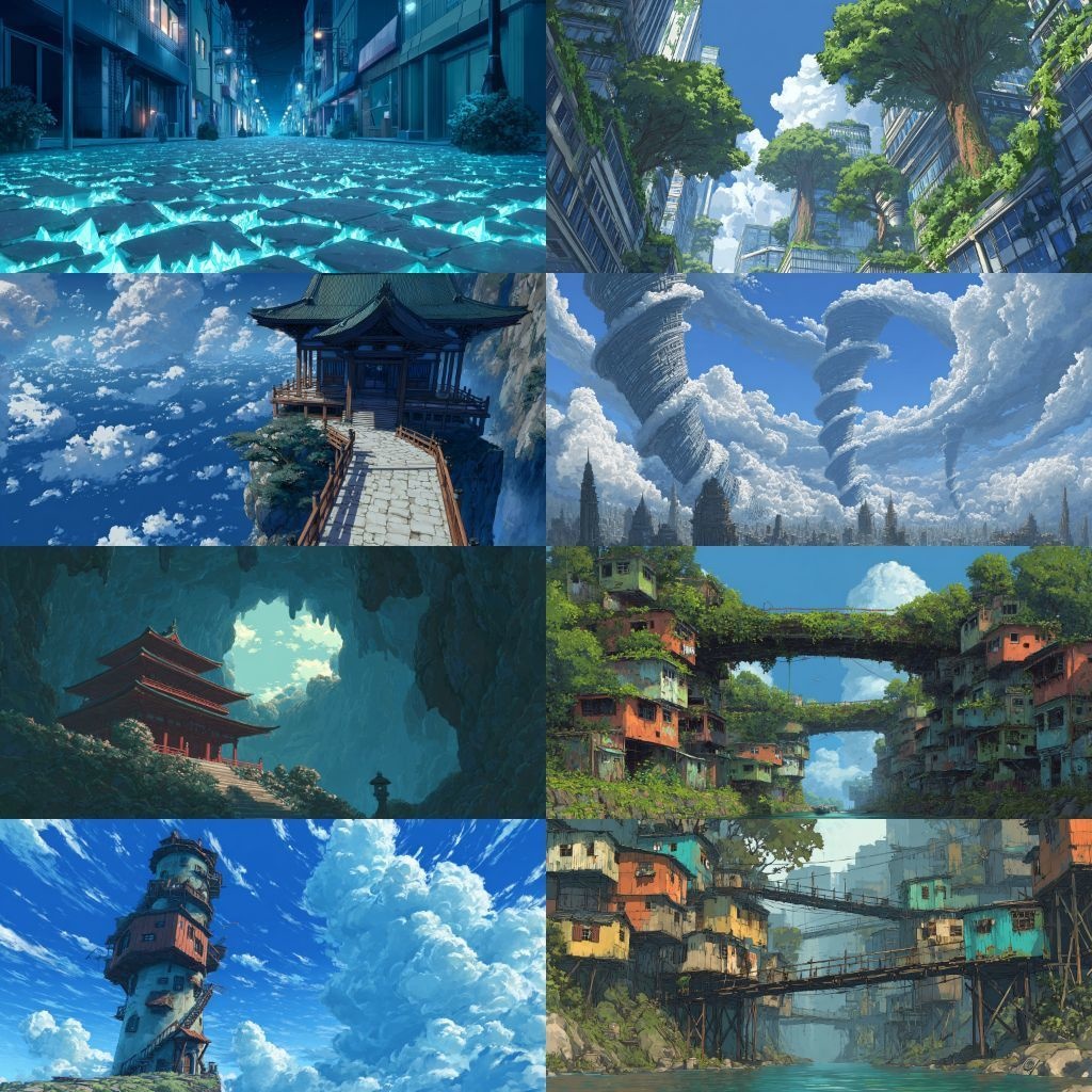 【背景素材】奇景250枚