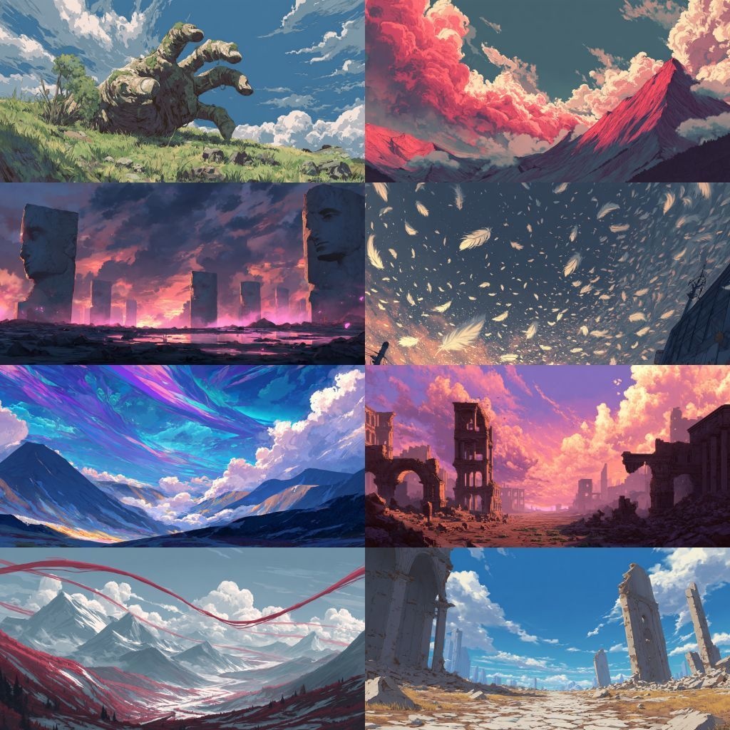 【背景素材】奇景250枚