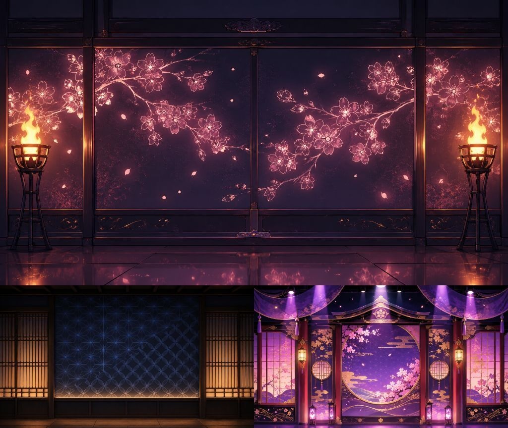 無料【ループ動画素材】和風背景20点