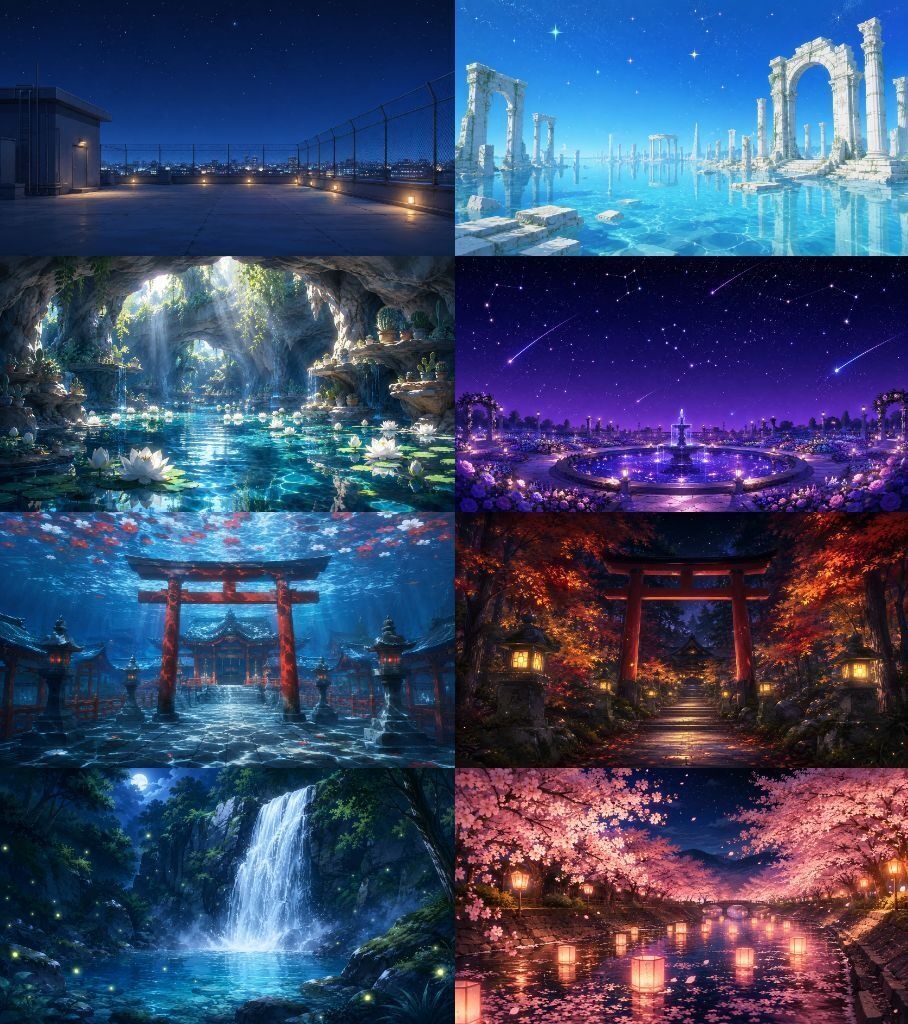 無料【ループ動画素材】フリー背景セット