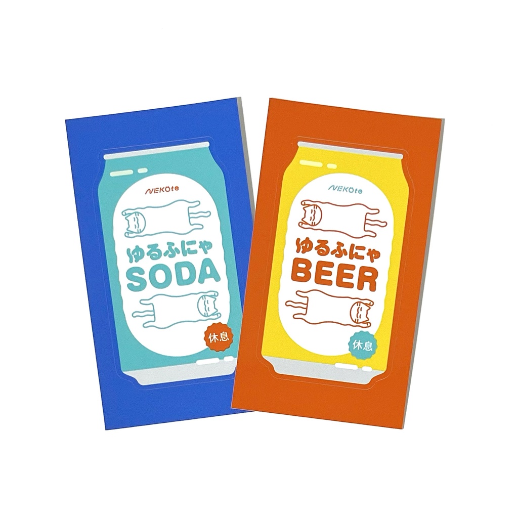 ゆるふにゃステッカー