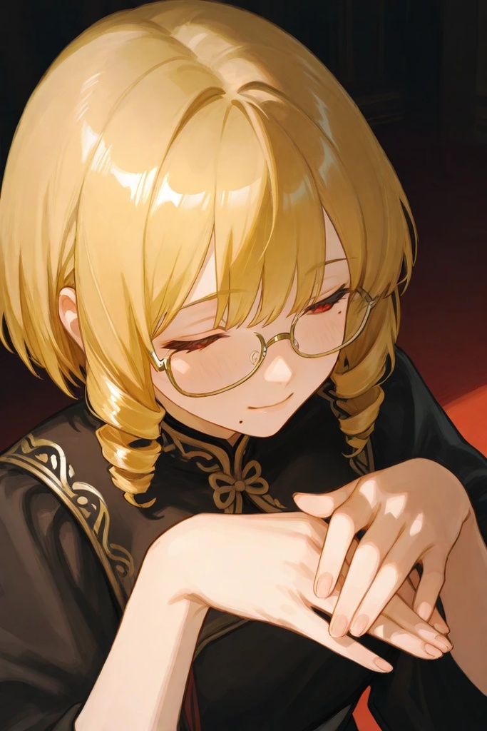 【無料配布】金髪メガネの彼女 - はじまりの10枚セット ※今だけ初見さん限定・お試し版