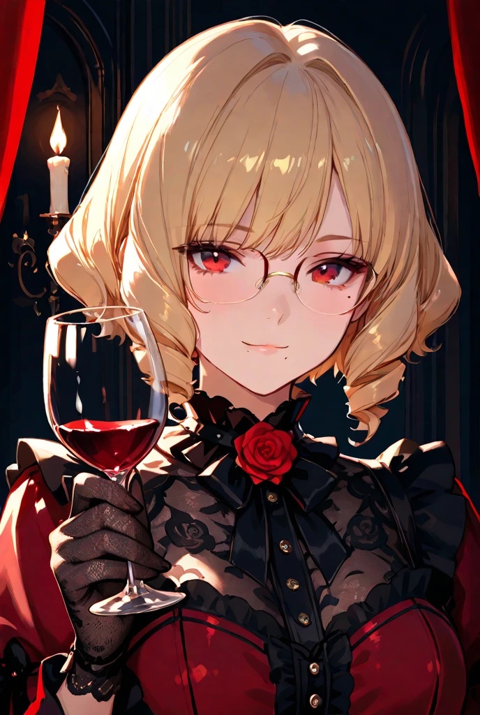 深紅の吸血姫 - Crimson Blood Countess【イラスト集／10P】
