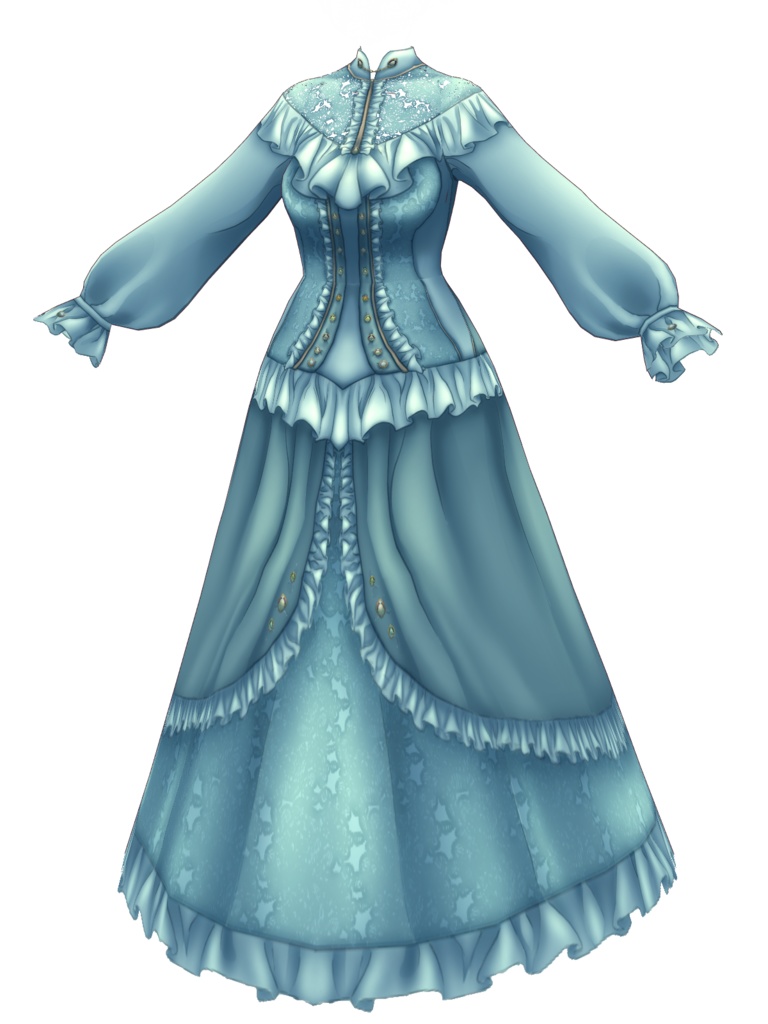 Victorian/Doll Dress for Vroid
