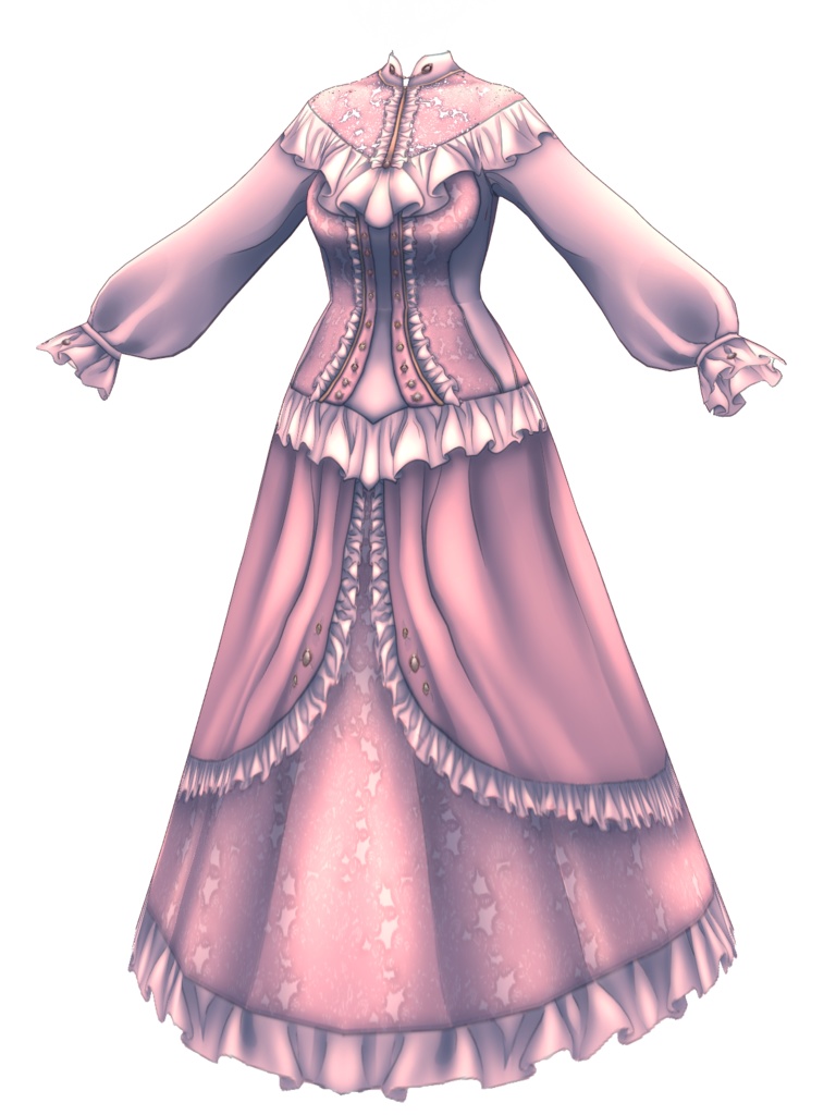 Victorian/Doll Dress for Vroid