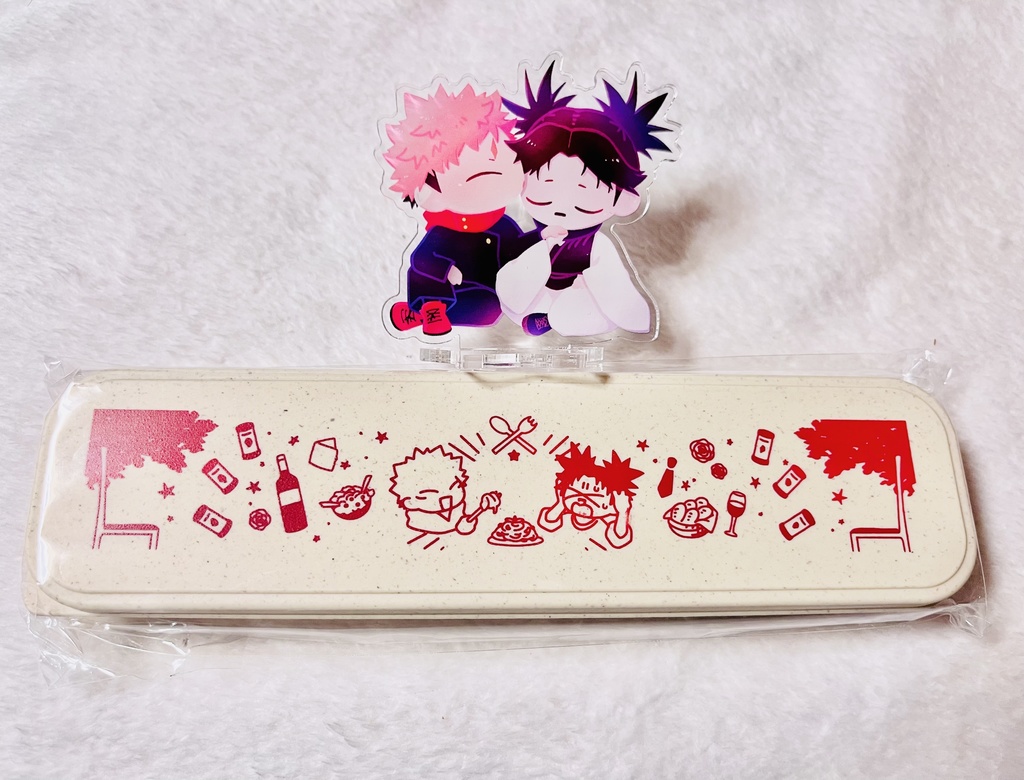 悠脹カトラリーセット&アクリルスタンド