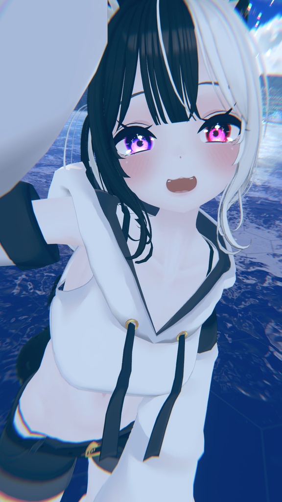 <舞夜(Maya)ちゃん専用>電絵水彩風の眼テクスチャ素材 Maya/Eye texture